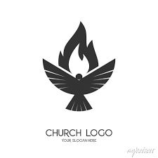 Church logo. christian symbols. the symbol of the holy spirit wall mural • murals worship, vector, vector | myloview.com Church Logo Inspiration, Church Logo Design, Power Logo, Church Logo, Sand Textures, Logos Inspiration, Christian Symbols, Church Design, Wall Installation