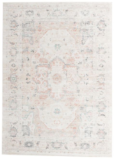 PRICES MAY VARY. Designed to withstand everyday wear, this 7x10 rug is the perfect size and shape for living rooms, kitchens, entryways, or anywhere you want to bring a little more style into your home. Clean without overpowering, this off-white ivory rug is the perfect neutral backdrop to a wide variety of styles. The timelessly chic medallion rug pattern gets a modern update in the Madeline Vintage Collection, which brings together on-trend color combinations with classic geometric patterns to Living Rooms Area Rugs, Large Dining Rooms, Medallion Rug, Buy Rugs, Rug Pattern, Dining Rooms, Vintage Collection, Living Rooms, Vintage Rug