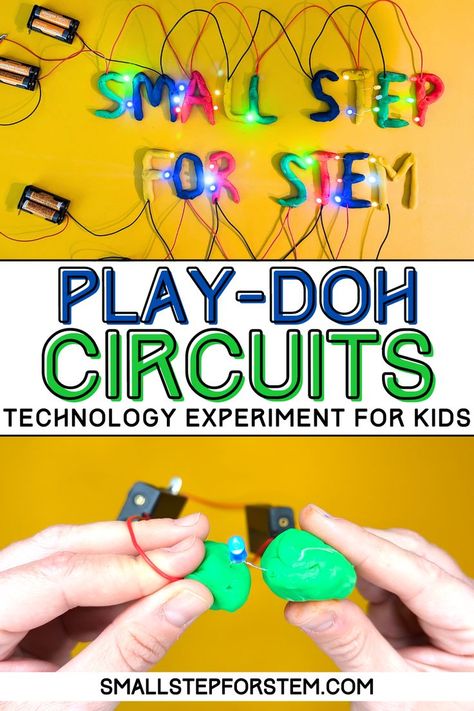 Building a conductive dough circuit will not only ignite your child's imagination but also help them grasp fundamental concepts of electricity and circuits. You only need a few supplies to build a simple circuit today, so grab them and let's get going! Simple Circuit Projects For Kids, Circuit Projects For Kids, Electric Circuit Projects Kids, Technology Activities For Kids, Circuits For Kids, Simple Circuit Projects, Monster Academy, Electricity Activities, Squishy Circuits