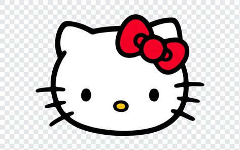 Hello Kitty Logo Hello Kitty Graphic Design, Hello Kitty Logo Png, Hello Kitty Png, Hello Kitty Logo, Kitty Png, Hello Kitty Clipart, Rug Tufting, Stickers Ideas, Tattoo Practice