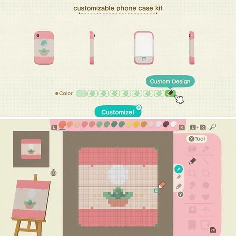 937 mentions J’aime, 1 commentaires - Animal Crossing New Horizon (@animalcrossingoutfits) sur Instagram : "Succulent plant phone case design ✨ . . . Follow @animalcrossingoutfits for more! . . . . Designer:…" Plant Phone Case, Nook Phone, Animal Crossing New Horizon, Motif Acnl, Phone Template, Acnh Design, Acnh Designs, Happy Home Designer, Pixel Pattern