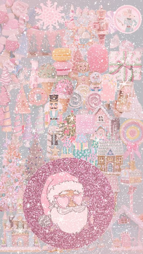 Preppy pastel Christmas✨ #preppypastel #pastelaesthetic #preppy #santababy #santa #snow #pink #green #blue #gingerbread #babyitscoldoutside #fyp #slayy Christmas Aesthetic Preppy, Pink Xmas Wallpaper, Preppy Christmas Wallpaper, Pink Christmas Wallpaper, Christmas Preppy, Christmas Pastel, Wallpaper 2023, Nostalgic Christmas, Preppy Winter