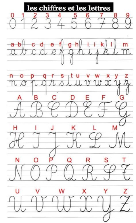 Kraf Kertas, Writing Fonts, Cursive Alphabet, Handwriting Alphabet, Alfabet Letters, Handwriting Styles, Beautiful Handwriting, Hand Lettering Alphabet, Cursive Handwriting