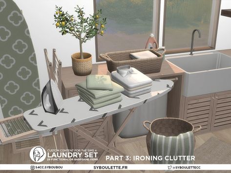 Industrial Coffee Shop, Los Sims 4 Mods, The Sims 4 Pc, Sims 4 Clutter, Board Stand, Sims 4 Toddler, Washing Machine And Dryer, Sims 4 Cc Furniture, Sims 4 Build