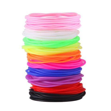 PRICES MAY VARY. Package includes 120 pieces silicone jelly bracelets in rainbow color (10 colors included); Suitable for women, men, girls; one size fits most Quality material: these jelly bracelets are made of high quality silicone material, soft, durable and elastic Silicone bracelets dimensions: each party bracelet measure in approx. 6 cm in diameter and 3 mm in thickness Nonluminous jelly bracelet: these bracelets are great for retro party favor, 80s theme events, festivals, birthday, weddi 80s Bracelets, Party Favors Adults, 80s Party Decorations, Jelly Bracelets, 80s Theme, Neon Hair, Retro Party, Silicone Bracelets, Baby Keepsake