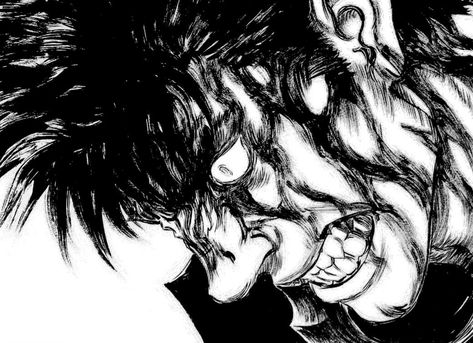 Berserk Manga Artwork Guts From Berserk, Mad Face, Angry Expression, Angry Face, Face Drawing Reference, Drawing Expressions, Drawing For Beginners, Manga Artist, Guy Drawing