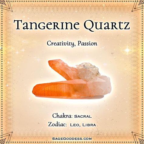 Tangerine Quartz, Witch Spell Book, Crystal Cave, Witch Spell, Sacral Chakra, Spell Book, See Me, You Happy, Crystals And Gemstones