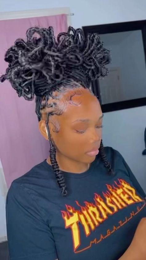 24 Inch Soft Locs, Real Locs, Soft Locs, Short Box Braids Hairstyles, Short Box Braids, Beautiful Dreadlocks, Feed In Braids Hairstyles, Goddess Braids Hairstyles, Faux Locs Hairstyles