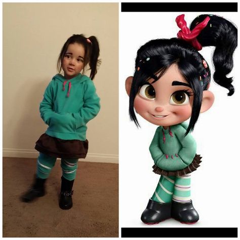 Vanellope Von Schweetz from Wreck it Ralph: 2013 Halloween costume Penelope Wreck It Ralph Birthday Party, Penelope Costume Wreck It Ralph, Penelope Von Schweetz Costume, Vaneloppe Von Schweetz Costume, Penelope Wreck It Ralph Costume, Wreck It Ralph Vanellope Costume, Penelope Wreck It Ralph, Penelope Costume, Vanellope Costume