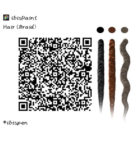 Black Hairstyles Ibis Paint Qr Codes, Braid Ibispaint Code, Braids Ibis Paint Code, Ibis Paint Braid Brush, Ibispaint X Brushes, Ibispaint X Brushes Qr Code, Code Brush, Ibis Brush, Ibispaint Brush