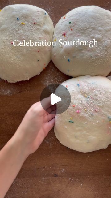 Jacqueline on Instagram: "🎉 Celebration Sourdough is just the best to make! I know when someone orders one, it’s because they want to celebrate someone or something exciting in their lives! So fun to be apart of that. Thank you! 🫶🏼❤️ #organic #organicbread #rainbowsprinkles #celebrationsourdough #partybread #sourdough #bread #celebration #celebrate" Celebration Sourdough Bread, Sprinkle Sourdough Bread, Celebration Sourdough, Sourdough Bread Mix Ins, Sourdough Mix Ins, Party Bread, Twenties Dress, Organic Bread, Sour Dough