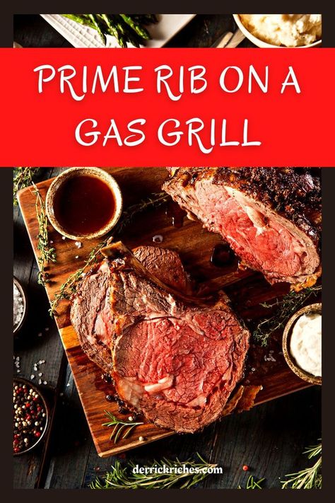 Best Prime Rib Recipe Ever, Grilled Prime Rib, Cooking Prime Rib Roast, Smoked Prime Rib Roast, Prime Rib Steak, Beef Rib Roast, Smoked Prime Rib, Prime Rib Roast Recipe, Cooking Prime Rib