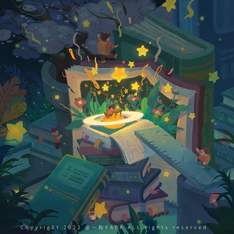 I was a kid on Behance 동화 삽화, Kids Illustration, Picture Books Illustration, Painting Painting, Illustration Digital, Dreamy Art, 판타지 아트, Environment Concept Art, Laptop Wallpaper