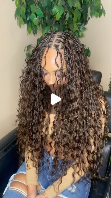 ORLANDO BRAIDER 🇭🇹 on Instagram: "Sistersss!! Which style would you choose? My personal fav has to be the 2 half up pigtails. 🤩

Reasons to Style your Braids❤️
1. Styling your braids can enhance your appearance which will in turn give you a boost of confidence. Everyone faces difficult moments in life but looking good may allow you to feel strongly about yourself and help you face those tough moments with boldness. 

2. Braid Styling is a form of self-expression. We were all uniquely created with our own sense of style and creativity.  Styling your hair is a fun way to express who you are and stand out in a way that is authentic to you. Connecting with your personal sense of style can offer you the opportunity to not only connect with others but to inspire them as well!

3. Frequent Hai Bohemian Braids Burgundy, Curly Braids With Bangs, Half Up Pigtails, Style Your Braids, Pick And Drop Braids, Braid Styling, Braids With Bangs, French Braid Styles, Half Braid