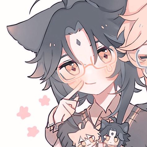 ART CREDIT TO @bai_0706 ON TWITTER ! aether be lookin' cute on this one AAAAAAAA- apologies I'm an aether simp. Xiao Matching Pfp, Xiao Matching, Anime Vs Cartoon, Pretty Artwork, Picture Icon, Anime Shadow, Cute Profile Pictures, Anime Best Friends