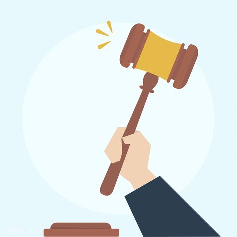 Illustration of law concept | premium image by rawpixel.com Creative Mind Map, Hammer Logo, Law Students, Book Cover Artwork, Lady Justice, Free Illustration Images, Law And Justice, Cute Laptop Stickers, Free Vector Illustration