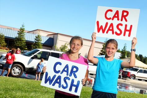 Organize a community fundraiser Carwash Fundraiser, Student Council Fundraising Ideas, Car Wash Fundraiser, Cheerleading Fundraiser, Student Car, Creative Fundraising, Community Fundraiser, Sports Fundraisers, School Volunteer