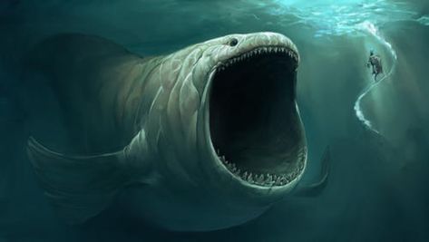 The Bloop | Thalassophobia | Know Your Meme Creature Marine, Strange Music, Scary Wallpaper, Deep Sea Creatures, Fear Of The Unknown, Big Animals, Underwater Creatures, Sea Monsters, Ocean Creatures