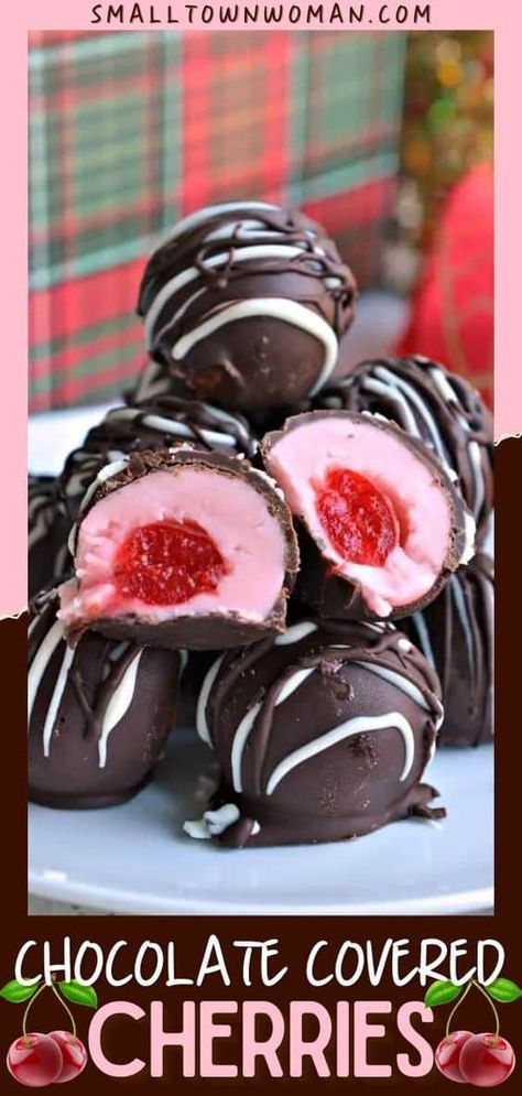 Cherry Cordial, Peanut Butter Blossom Cookies, Sugar Dough, Chocolate Festival, Blossom Cookies, Desserts Chocolate, Chocolate Covered Cherries, Valentines Day Desserts, Cherry Recipes