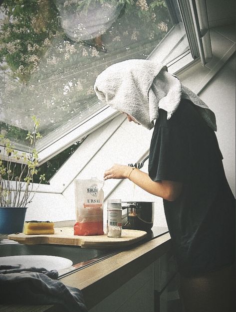 Cooking noodles while it rains Summer Aesthetic, Noodles