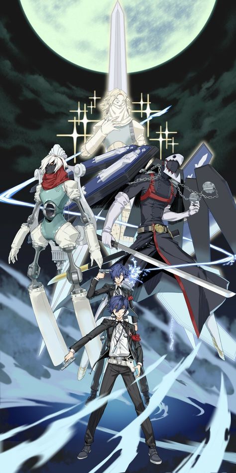 Persona 3 Thanatos, Atlus Games, Jojo Stands, Japan Graphic Design, Persona 5 Anime, Shin Megami Tensei Persona, Adventure Time Finn, Persona 3, Persona 4