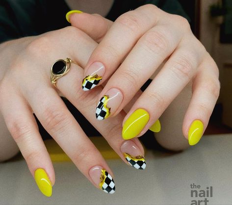 Fur Nails, Nail Sunny, Tiffany Nails, Flame Nail Art, Retro Nails, Hippie Nails, Cute Nail Art Designs, Nails Only, Cute Nail Art