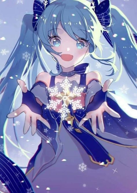 Animes são top An Anime, Hatsune Miku, Blue Hair, Christmas, Hair, Anime, Blue