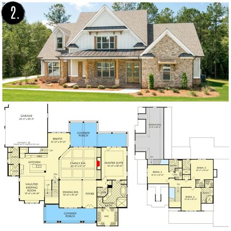 Farmhouse Design Plans, Modern Farmhouse Floors, Modern Farmhouse Floorplan, Farmhouse Floor Plans, Casa Container, Farmhouse House, Plans Modern, House Plans Farmhouse, Modern Farmhouse Plans