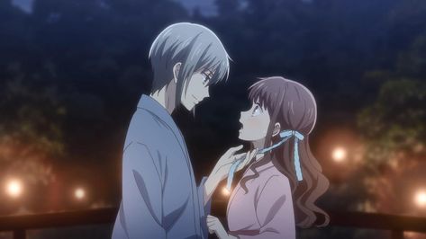 Yuki & Tohru Anime Trap, Fruits Basket Manga, Yuki Sohma, Tamako Love Story, Tohru Honda, Basket Anime, Shojo Anime, Anime Show, Fruits Basket Anime