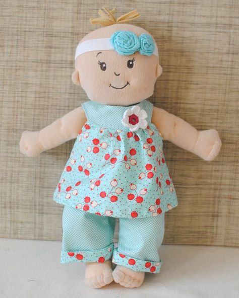 Baby Stella Pattern, Baby Stella Doll Clothes, Stella Outfits, Stella Doll, Baby Stella Doll, Doll Dress Pattern, Make Doll, Baby Stella, Baby Doll Clothes Patterns