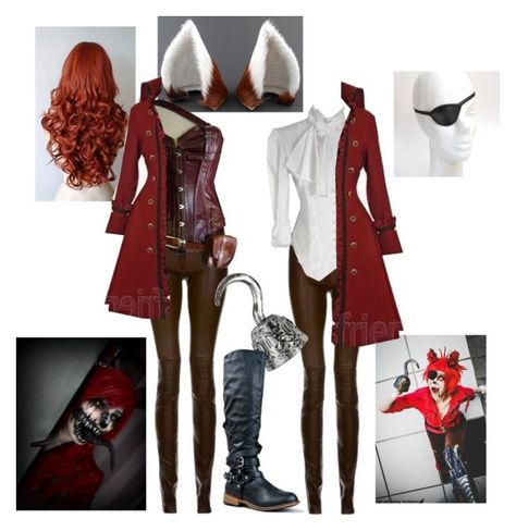 "Cosplay To-Do: Foxy & Nightmare Foxy" by celestialcelery ❤ liked on Polyvore featuring Newport News, Masquerade, ElleSD and Bamboo Foxy Halloween Costume, Roxy Cosplay Fnaf, Foxy Halloween Costume Fnaf, Fnaf Foxy Costume, Foxy Cosplay Fnaf, Fnaf Foxy Cosplay, Female Foxy Fnaf Cosplay, Nightmare Foxy Cosplay, Nightmare Foxy