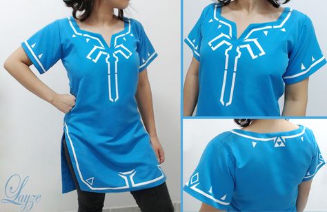 PROGRESS: Link's Champion's Tunic by LayzeMichelle.deviantart.com on @DeviantArt Link Tunic, Zelda Costume, Link Costume, Link Halloween, Zelda Birthday, Link Cosplay, Boy Halloween, Zelda Cosplay