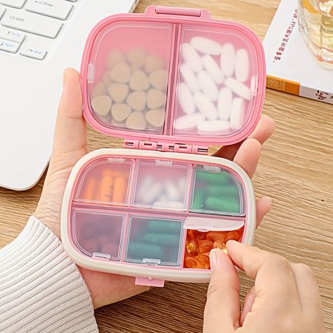 Faster shipping. Better service Pill Dispenser, Pill Holder, Pill Container, Medicine Storage, Durable Medical Equipment, Medicine Boxes, Container Shop, Travel Box, Pill Organizer