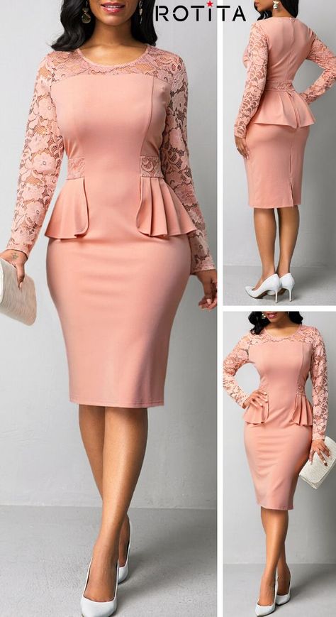 4e6cd95227cb0c280e99a195be5f6615desc35218230ri Church Dresses For Women Classy, Church Dresses For Women Classy Chic, Dresses For Women Classy, Church Dresses For Women, African Fashion Skirts, Lace Dress Styles, African Lace Dresses, Ladies Wear, Elegant Dresses Classy