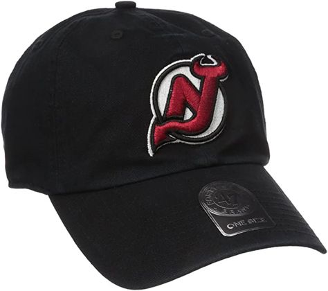 New Jersey Devils NHL '47 Clean Up Adjustable Hat #Ad Nj Devils, Jersey Devil, New Jersey Devils, Anaheim Ducks, Sports Fan, Anaheim, Baseball Caps, Adjustable Hat, Clean Up