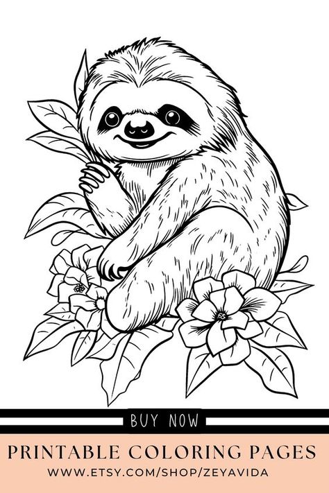 Cute Sloth Coloring Pages - Printable Fun for All Ages Coloring pages for kids #coloringpagesforkids Coloring page for kids #coloringpageforkids Kids coloring page #kidscoloringpage 13.480 Cute Sloth Coloring Pages, Sloth Tattoos, Sloth Coloring Pages, Free Quilt Patterns Printables, Inspirational Quotes Coloring, Coloring Pages Winter, Cartoon Coloring, Words Coloring Book, Quote Coloring Pages