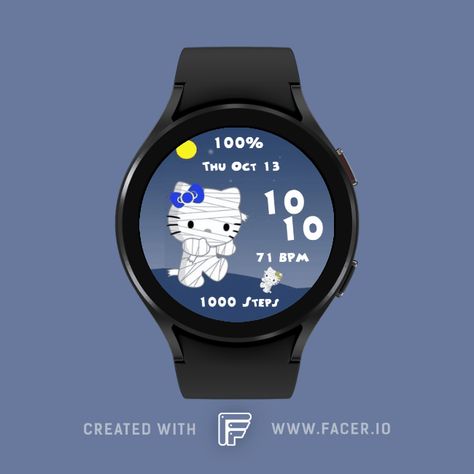 Halloween Kitty, Huawei Watch, Watch Faces, Samsung Gear, Halloween Cat, Samsung Gear Watch, Apple Watch, Smart Watch, Kitty