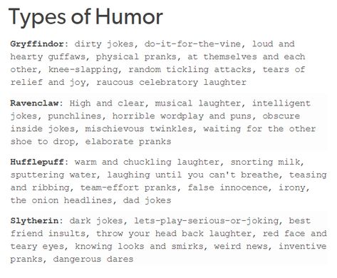 Types of humor Slytherin Humor, Slytherin Friends, House Types, Slytherin Ravenclaw, Slytherin Pride, Yer A Wizard Harry, Types Of Humor, Harry Potter Houses, Harry Potter Headcannons