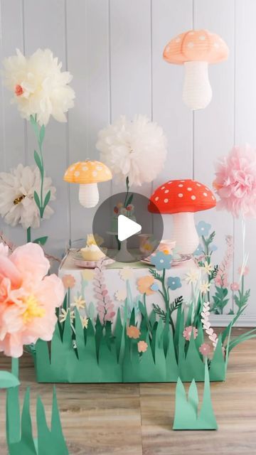 Meri Meri | You can make an indoor fairy flower garden! | Instagram Fairy Flower Garden, Garden Party Flowers, Fairy Garden Party, Meri Meri, Garden Party, Fairy Garden, Party Time, Flower Garden, Party Themes