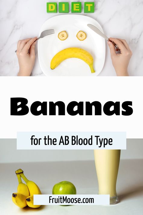 If you're an AB blood type, bananas might not be your best fruit choice. 🍌🚫 Discover the surprising reasons why in our latest article. We delve into the science behind blood types and food compatibility, offering insights and alternatives for those with AB blood type. Don't miss out on this intriguing read! Visit our blog for the full scoop. #BloodTypeDiet #HealthyEating #FruitMoose 🍇🍓 Ab Positive, Different Blood Types, Ab Blood Type, Blood Types, Fruit Nutrition, Blood Type Diet, Eating Bananas, Fruit Benefits, Low Blood Sugar