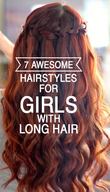 Long hair? No more worries over styling! Here are 7 amazing hairstyles for girls with long hair. Girls With Long Hair, Awesome Hairstyles, Hairstyles For Girls, Long Hair Girl, Love Hair, Hair Dos, Gorgeous Hair, Hair Day, Pretty Hairstyles