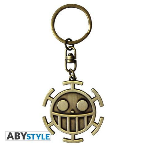 Trafalgar Law Jolly Roger One Piece Metal Keychain Heart Pirates, Manga Gift, Alternative Gifts, Xbox One Games, 3d Heart, Custom Fans, Trafalgar Law, Jolly Roger, Original Gifts