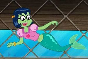 Princess Mindy (Spongebob Squarepants Movie) Mindy Spongebob, Spongebob Mermaid, Morty Costume, Spongebob Squarepants Movie, Spongebob Costume, King Neptune, Queen Of The Sea, Daughter Of King, Spongebob Cartoon