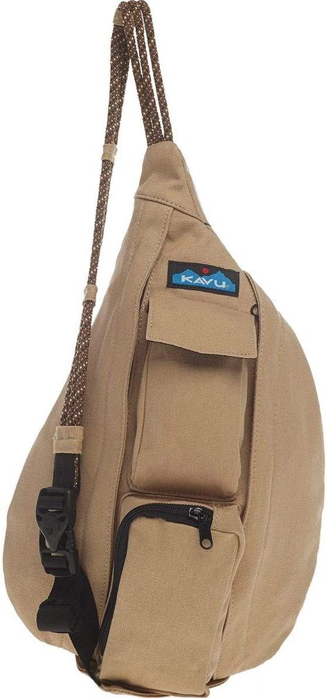 Kavu Mini Rope Bag, Kavu Sling Bag, Kavu Bag, Mini Sling Bag, Kavu Rope Bag, Outdoor Backpacks, Rope Bag, Black Clothing, Day Bag