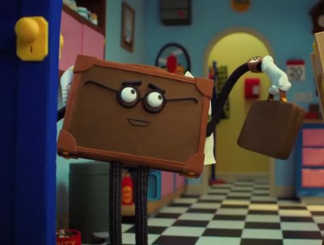 Dhmis Briefcase, Dhmis Characters, Dhmis Teachers, Cartoon Guys, Silly Cartoon, Don't Hug Me I'm Scared Fanart, Dead End Job, Red Guy, Dont Hug Me