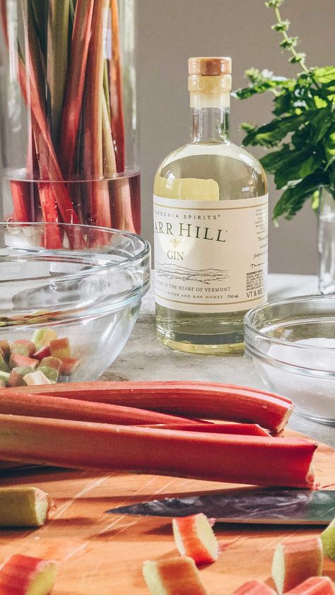 Making this gin could not be easier. This Keto-friendly cocktail ingredient adds a beautiful flavor and color to your favorite gin cocktails. Get the recipe here. #rhubarbgin #gin #ketococktails Gin Recipe, Rhubarb Juice, Rhubarb Gin, Winter Cocktails Recipes, Alternative Sweeteners, Craft Cocktail Recipe, Keto Cocktails, Gin Recipes, Raise The Bar