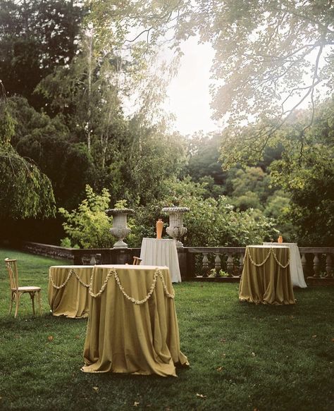 June Wedding Inspiration, Chic Outdoor Party, Wedding Ideas 2024, Green Moodboard, Whimsical Party, Tea Wedding, Cocktail Hour Wedding, Wedding Table Linens, Plum Pudding