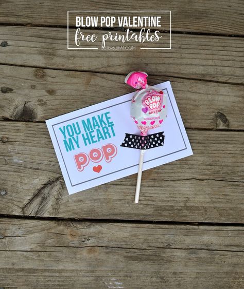 Bubbles, Blow Pop and Airplane Valentines - Free Printables - Sisters, What! Blow Pop Valentines, Airplane Valentine, Pop Valentines, Valentines Board, Classmate Gifts, Vday Crafts, Tootsie Roll Pops, Blow Pop, Valentines Treats