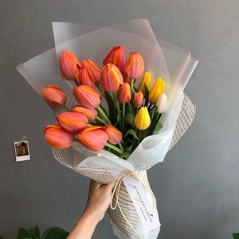 Orange Tulips Bouquet, Orange Bouquets, Orange Tulips, Flower Scent, Becoming A Better You, Rustic Bouquet, Boquette Flowers, A Vision Board, A Better You