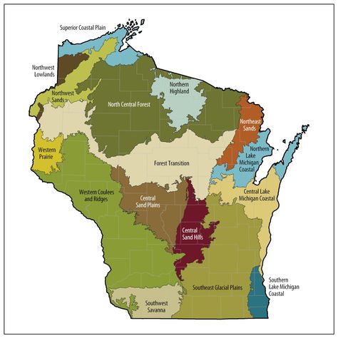 Ecological Landscapes of Wisconsin | | Wisconsin DNR Wisconsin Christmas, Menomonie Wisconsin, Minocqua Wisconsin, Brookfield Wisconsin, Superior Wisconsin, Driftless Area, Wisconsin Winter, Manifest Board, Northern Wisconsin